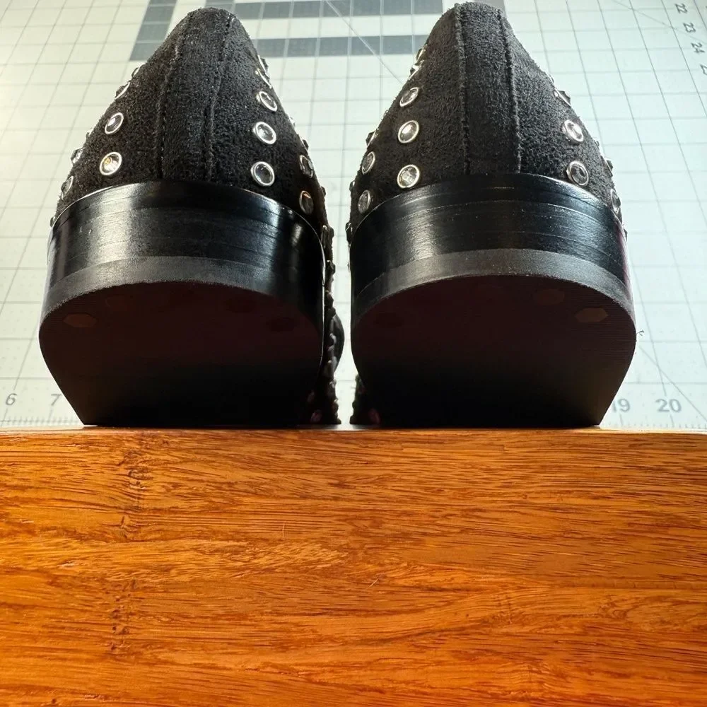 DOLCE VITA®  |  BENY CRYSTAL STUDS/SUEDE  |  FLATS  |  W6US  |  NEW  |